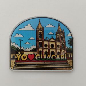 Imán  "Letrero Yo ❤️ Guacarí" en acrílico