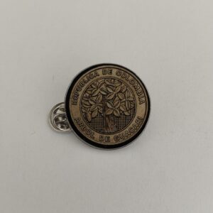 Pin  "Moneda Árbol de Guacarí" en acrílico